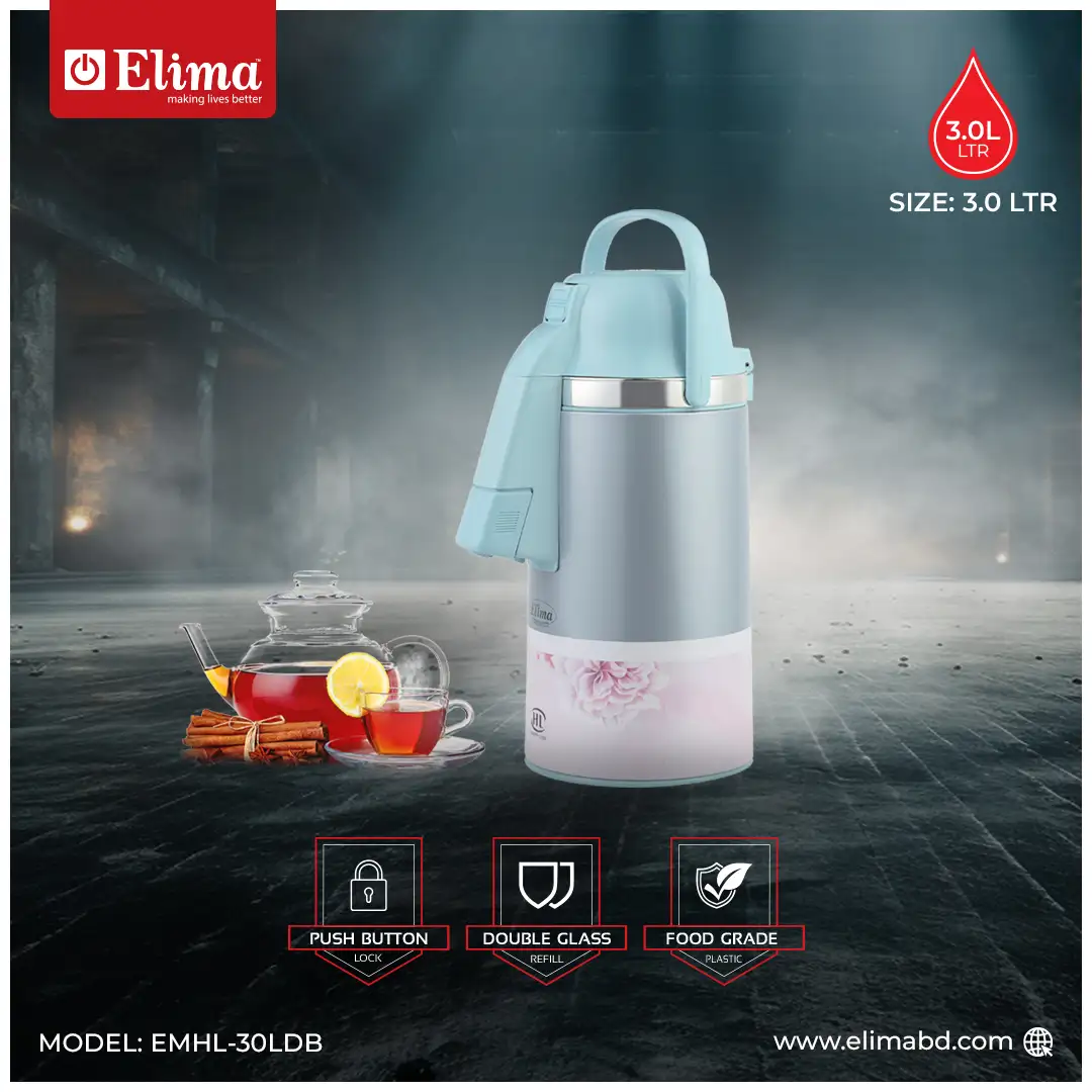 EMHL-30LDB EMHL-30LDB Elima 3.0L AIR POT/Flask – Hot & Cold | Happy Lion - Image 1