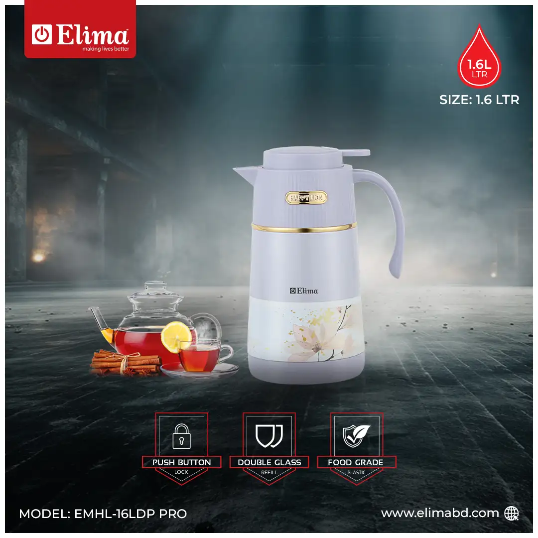 EMHL-16LDP PRO EMHL-16LDP PRO Elima 1.6L Vacuum Flask – Hot & Cold Drinks | Happy Lion - Image 1