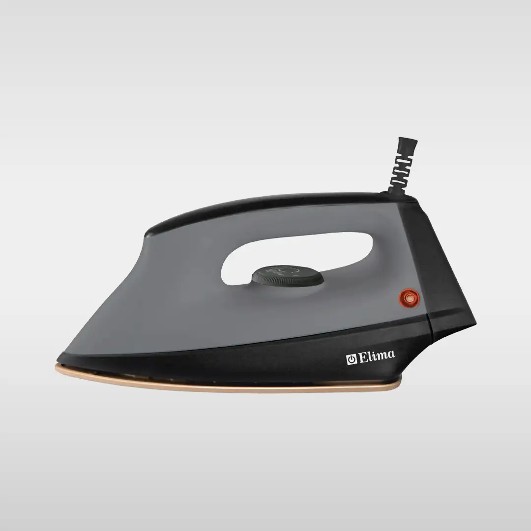 1 EM-DI7788B Elima Heavy Dry Iron 1000W | Fast Heating & Smooth Glide Soleplate - Image 1