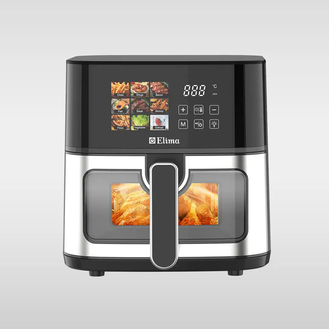 EM-AF5000L 1 EM-AF5000L Elima 5.0L Digital Air Fryer With Defrost function | Colourful 12 Food Preset Manu - Image 1