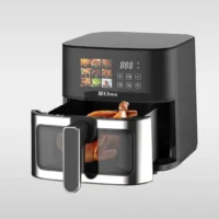 EM-AF5000L Elima 5.0L Digital Air Fryer With Defrost function | Colourful 12 Food Preset Manu - Image 4