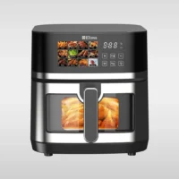 EM-AF6000L Elima 6.0L Digital Air Fryer With Defrost function | Colourful 12 Food Preset Manu