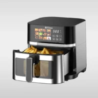 EM-AF6000L Elima 6.0L Digital Air Fryer With Defrost function | Colourful 12 Food Preset Manu - Image 4