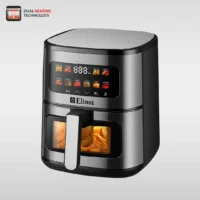 Elima EM-AF7000L 7.0L Digital Air Fryer with Double Coil, Keep Warm Function & 10 Colourful Food Preset Menus - Image 4