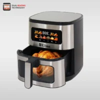 Elima EM-AF7000L 7.0L Digital Air Fryer with Double Coil, Keep Warm Function & 10 Colourful Food Preset Menus - Image 6