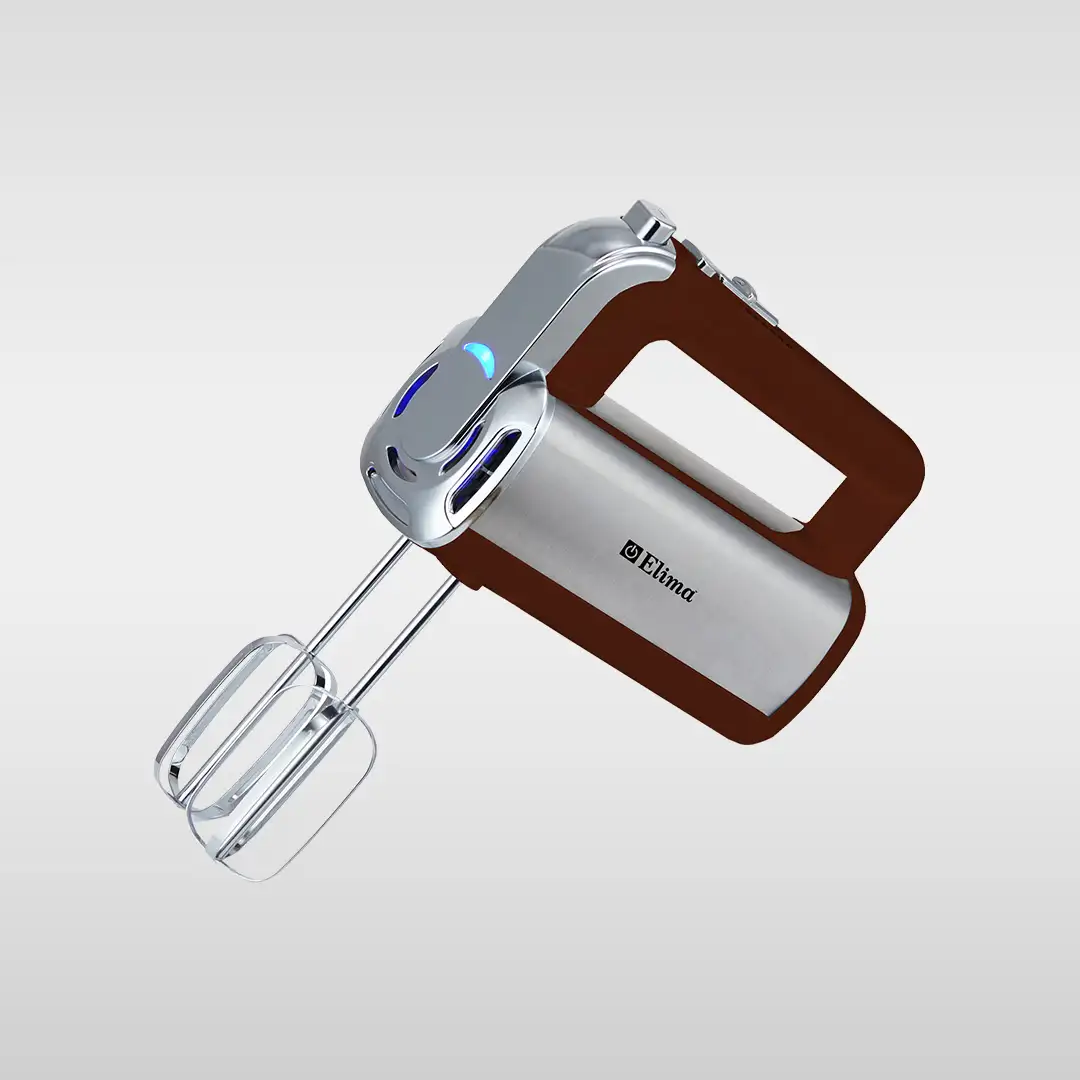 EM-HM11 Ultra M1 EM-HM11 ULTRA(M) Elima Egg Beater – 350W Hand Mixer with 5 Speed Control & Stainless Steel Beaters - Image 1