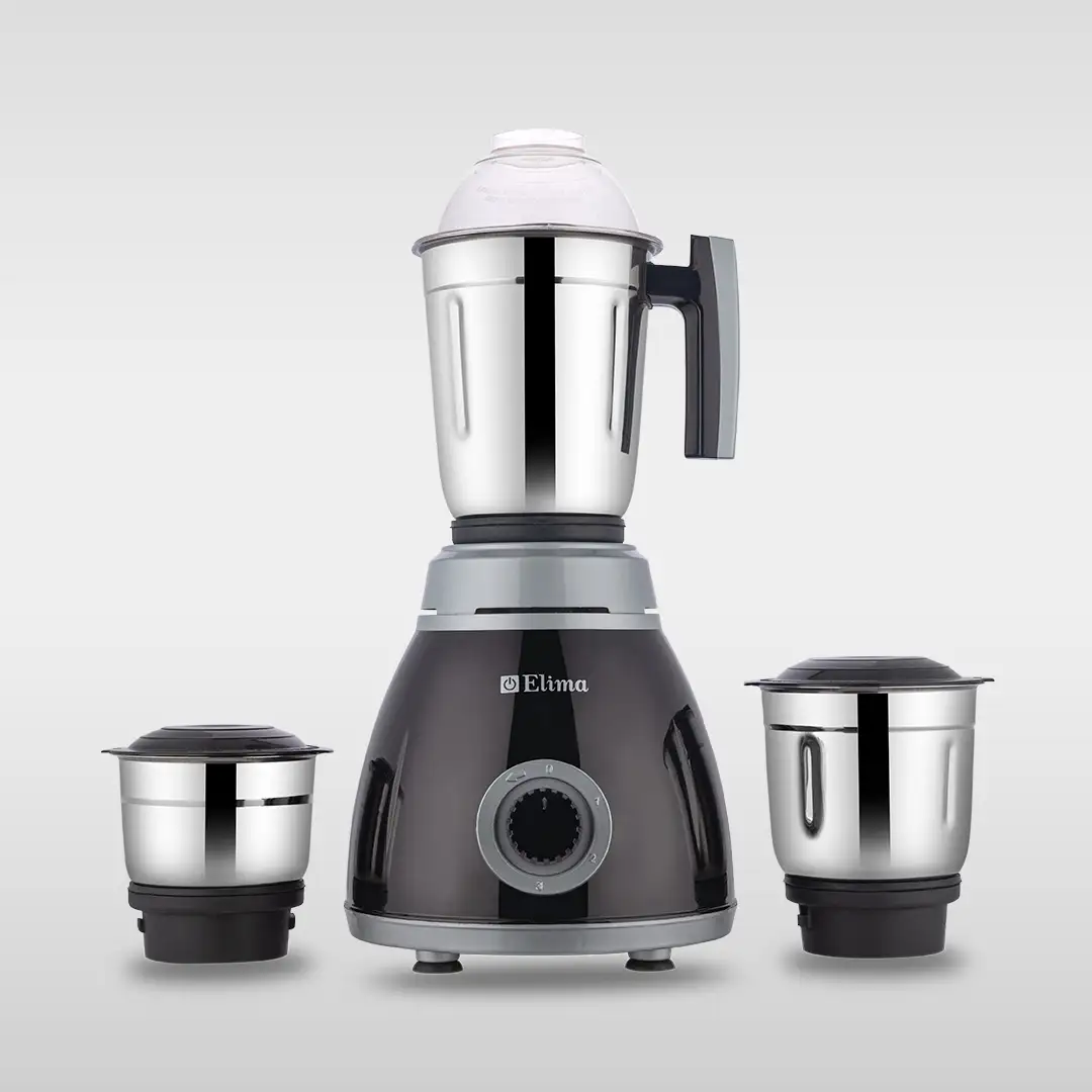 Prime DLX 1000W 1 EM-MG1000B Elima Prime DLX 1000W Mixer Grinder - Image 1