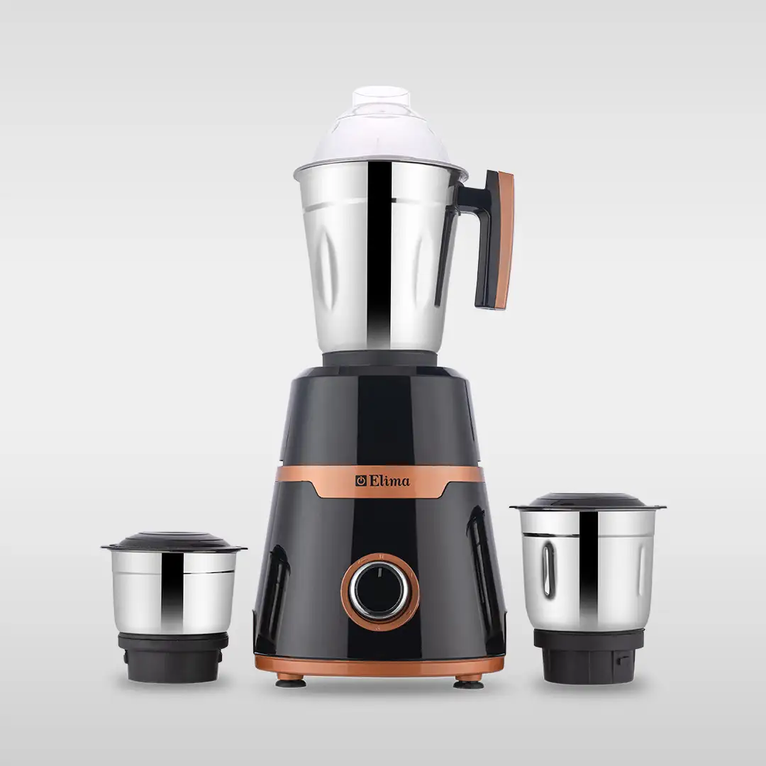 Turbo Force 1 EM-MG1400BG Elima Turbo Force 1400W Mixer Grinder with 3 Jars - Image 1
