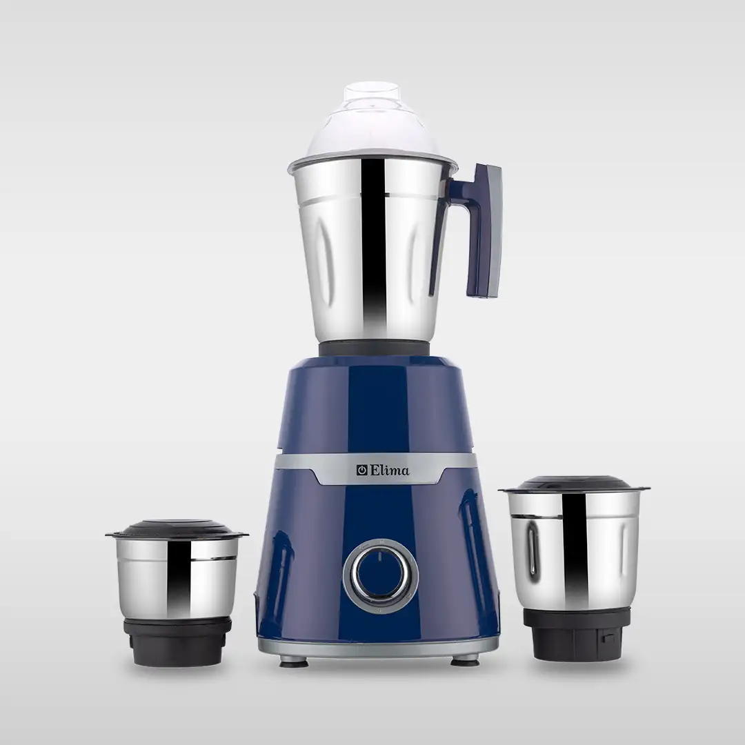 Turbo Force 1400W 1b EM-MG1400BS Elima Turbo Force Mixer Grinder with 3 Jars - Image 1